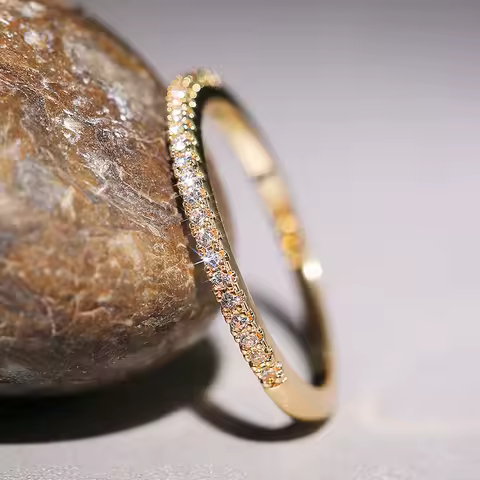ANILLOS DE DISEÑO MODERNO MUJER 2024
