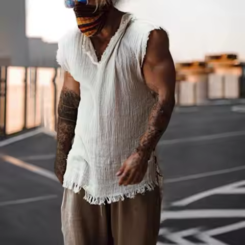 CAMISETA SIN MANGAS ESTILO
