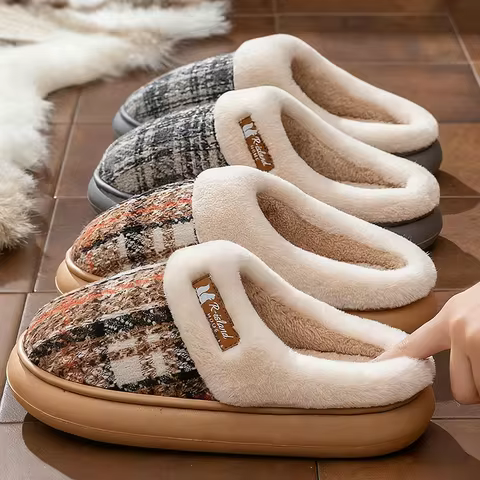 Zapatillas Piel Cálidas Invierno