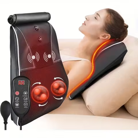 ALMOHADA MASAJE SHIATSU CUELLO Y ESPALDA