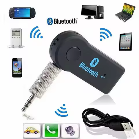 ADAPTADOR USB PARA AUTO RECEPTOR BLUETOOTH