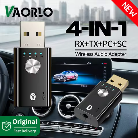 ADAPTADOR BLUETOOTH AUDIO AUTO USB