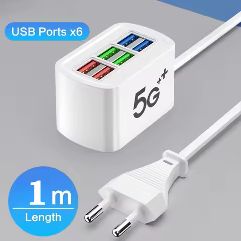 CARGADOR USB UNIVERSAL PUERTOS