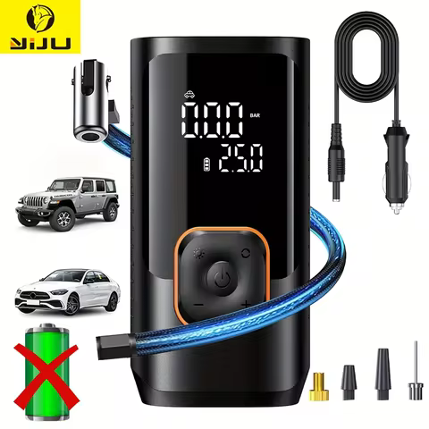 COMPRESOR AIRE PORTÁTIL PARA AUTO Y MOTO