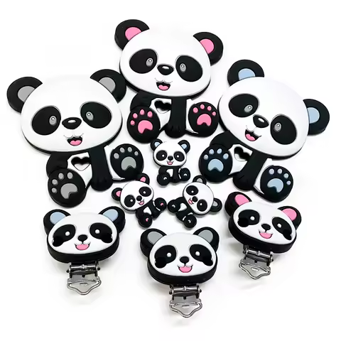 10 UDS CUENTAS PANDA