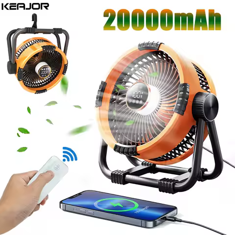 VENTILADOR PORTÁTIL RECARGABLE ACAMPAR