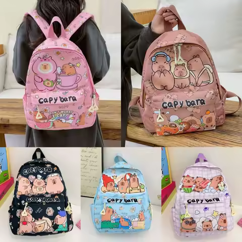 Nueva Mochila Capibara Dibujos