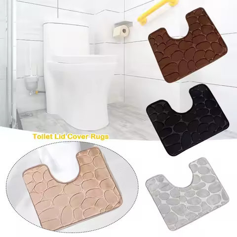 JUEGO ALFOMBRILLAS BAÑO FORMA