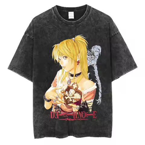 CAMISETAS LAVADAS VINTAGE HARAJUKU