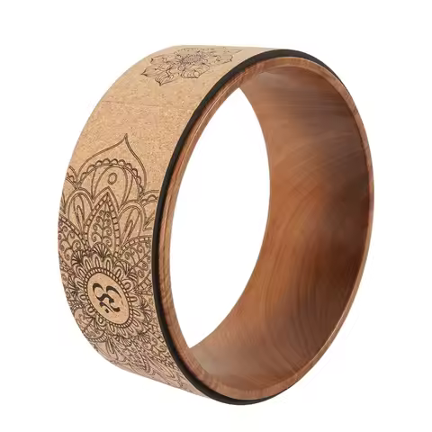 RUEDA DE YOGA CORCHO PROFESIONAL
