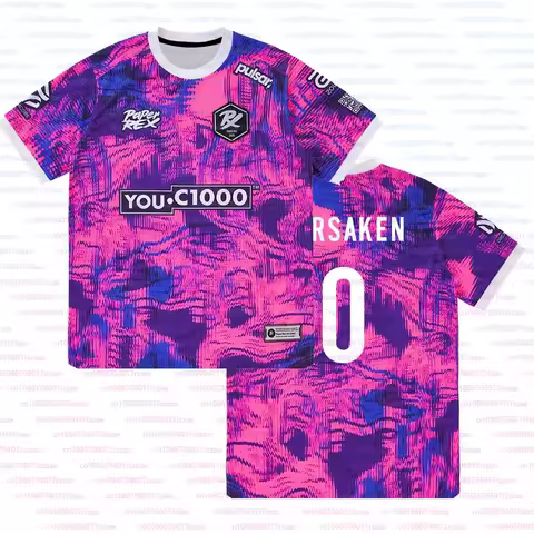 CAMISETA PAPER REX DINOGLITCH
