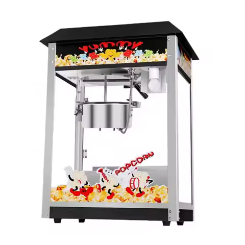 MÁQUINA DE PALOMITAS ELÉCTRICA 1400W PROFESIONAL