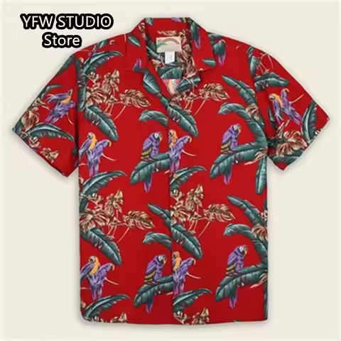 CAMISAS ALOHA MANGA CORTA