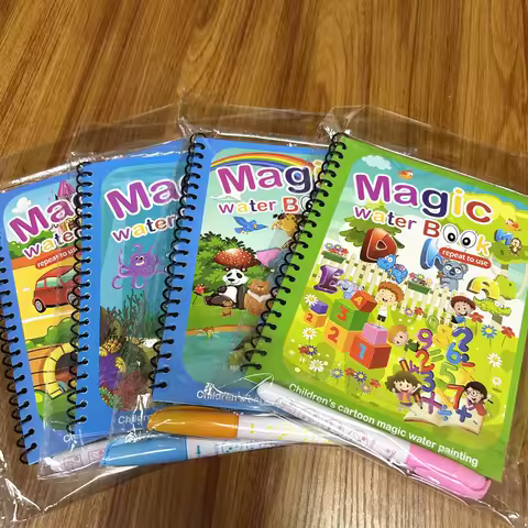 Libro Mágico Colorear Agua