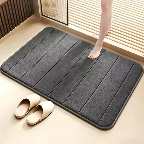 ALFOMBRA ANTIDESLIZANTE TERCIOPELO CORAL