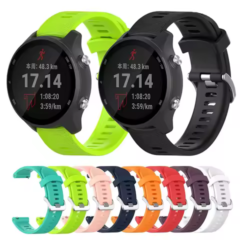 CORREA SILICONA 20MM GARMIN