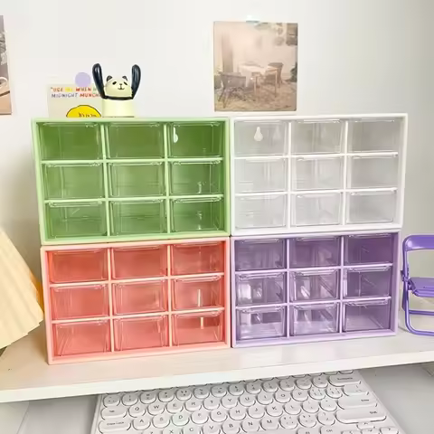 CAJAS ALMACENAMIENTO ESCRITORIO REJILLAS
