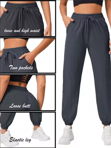 PANTALONES SUELTOS CORRER FITNESS