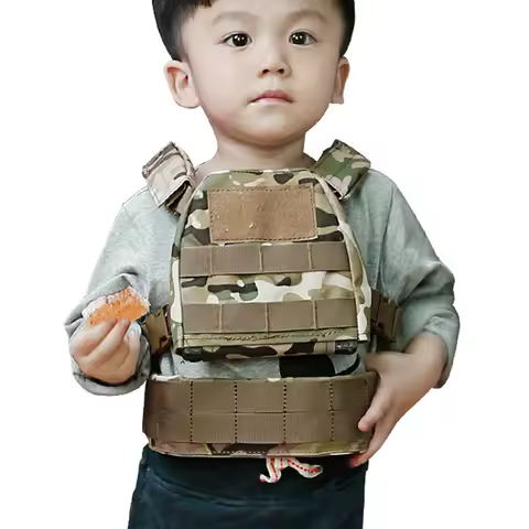 CHALECO TÁCTICO NIÑOS CONJUNTO