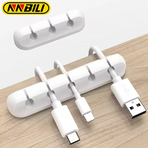 SOPORTE CLIPS ORGANIZADOR CABLES OFICINA