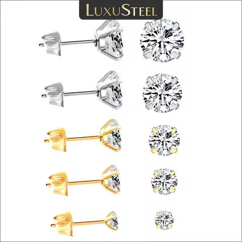 AROS DE CIRCONITA CON BRILLO DIAMANTE MUJER