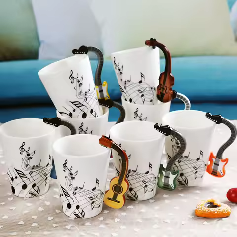Taza Cerámica Música Creativa