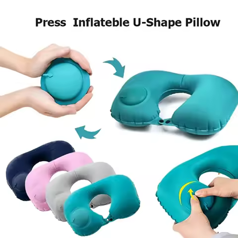 ALMOHADA INFLABLE ORTOPÉDICA PORTÁTIL VIAJE