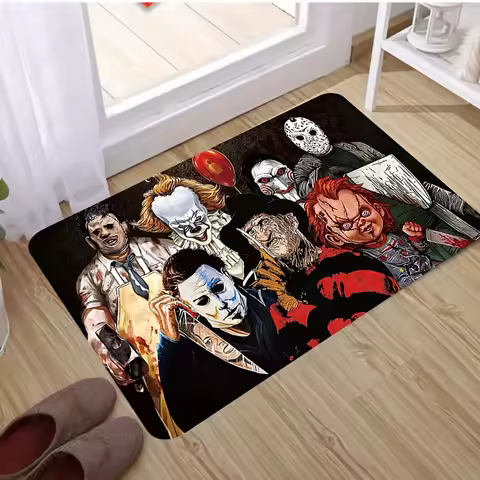 ALFOMBRA TERROR CINE DECORACIÓN HOGAR