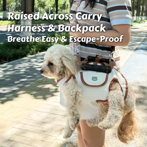 MOCHILA TRANSPORTADORA PARA PERROS PEQUEÑOS