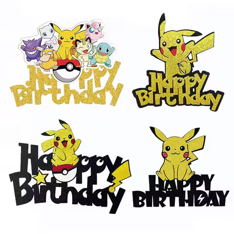 Figura Decorativa Pokémon Topper para Tartas y Pasteles