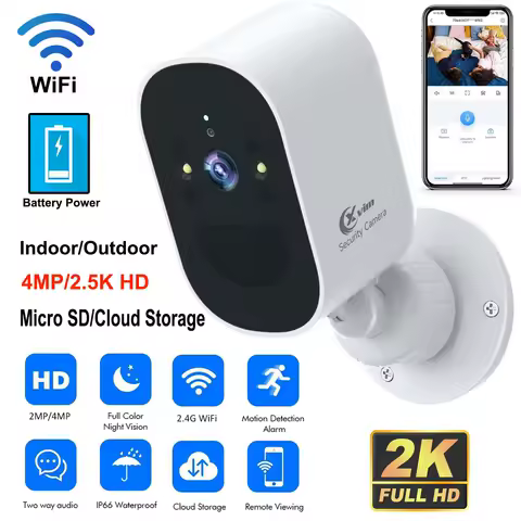 Cámara Ip Wifi 4mp
