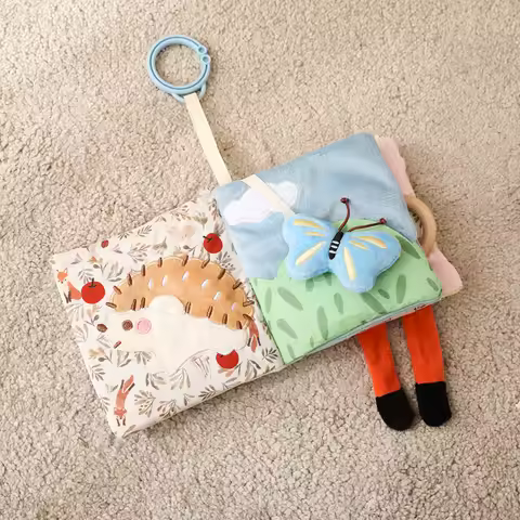 Juguetes Bebés Libro Tela