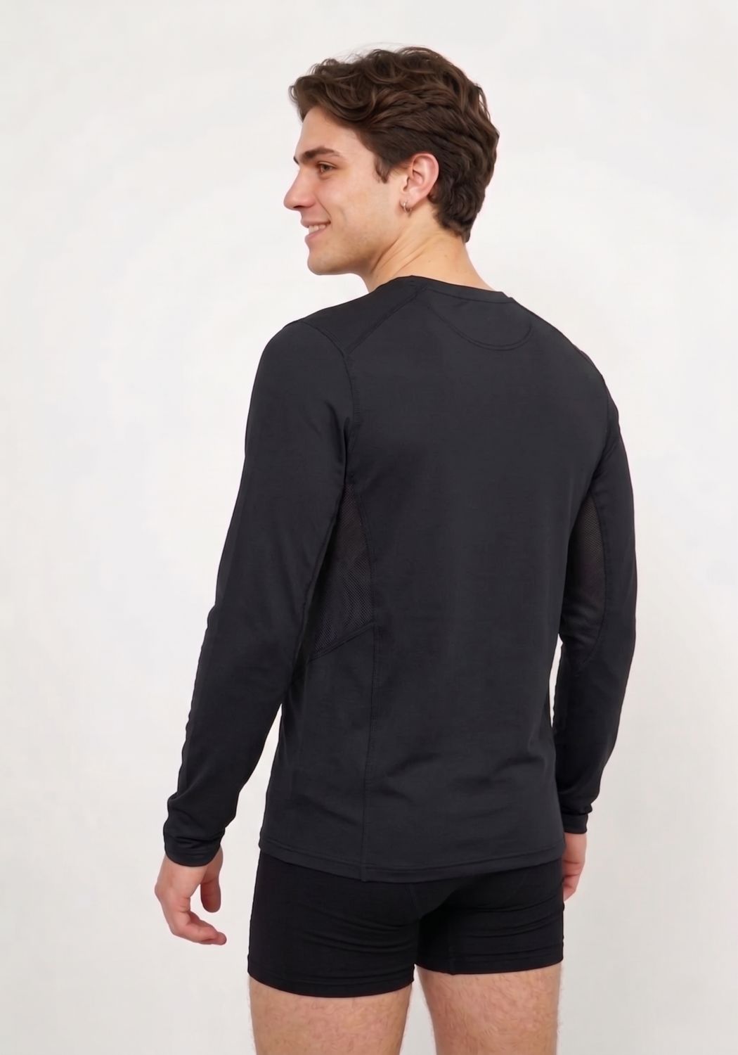 Polera Deportiva Microfibra Manga Larga
