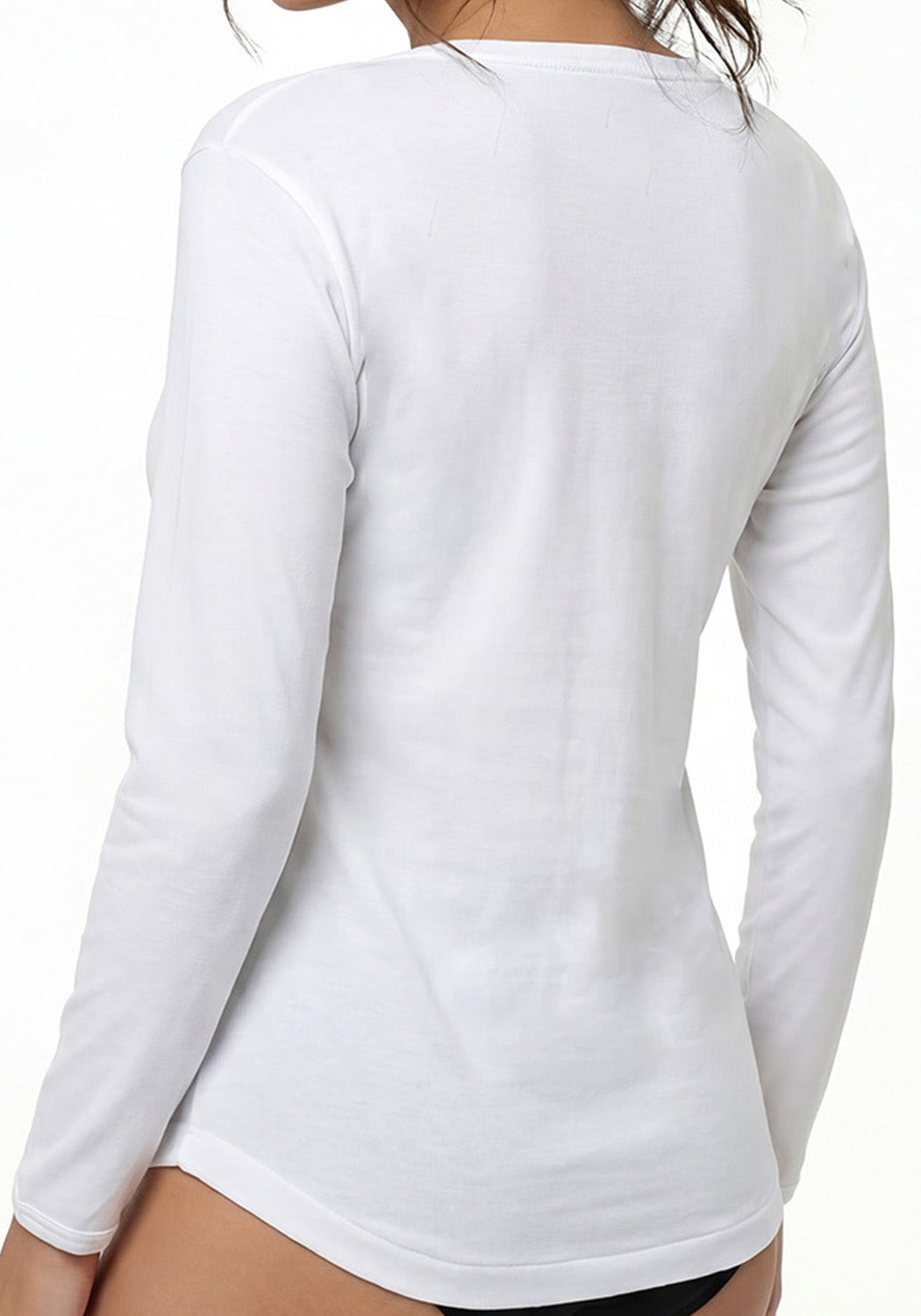 Camiseta Manga Larga Algodón