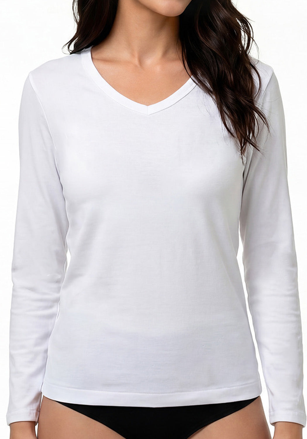 Camiseta Manga Larga Algodón