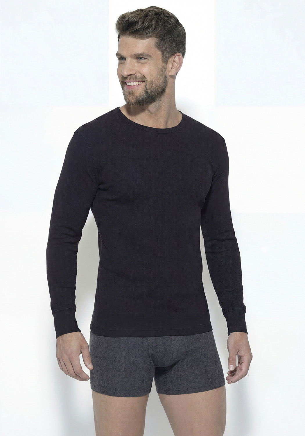 Camiseta Manga Larga Algodón