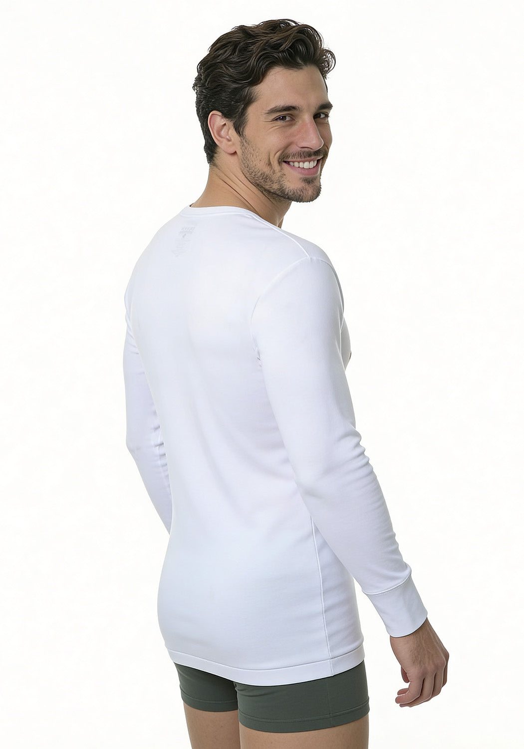 Camiseta Manga Larga Algodón