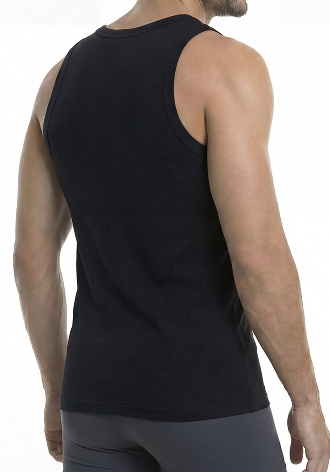 Camiseta Sin Manga Algodón