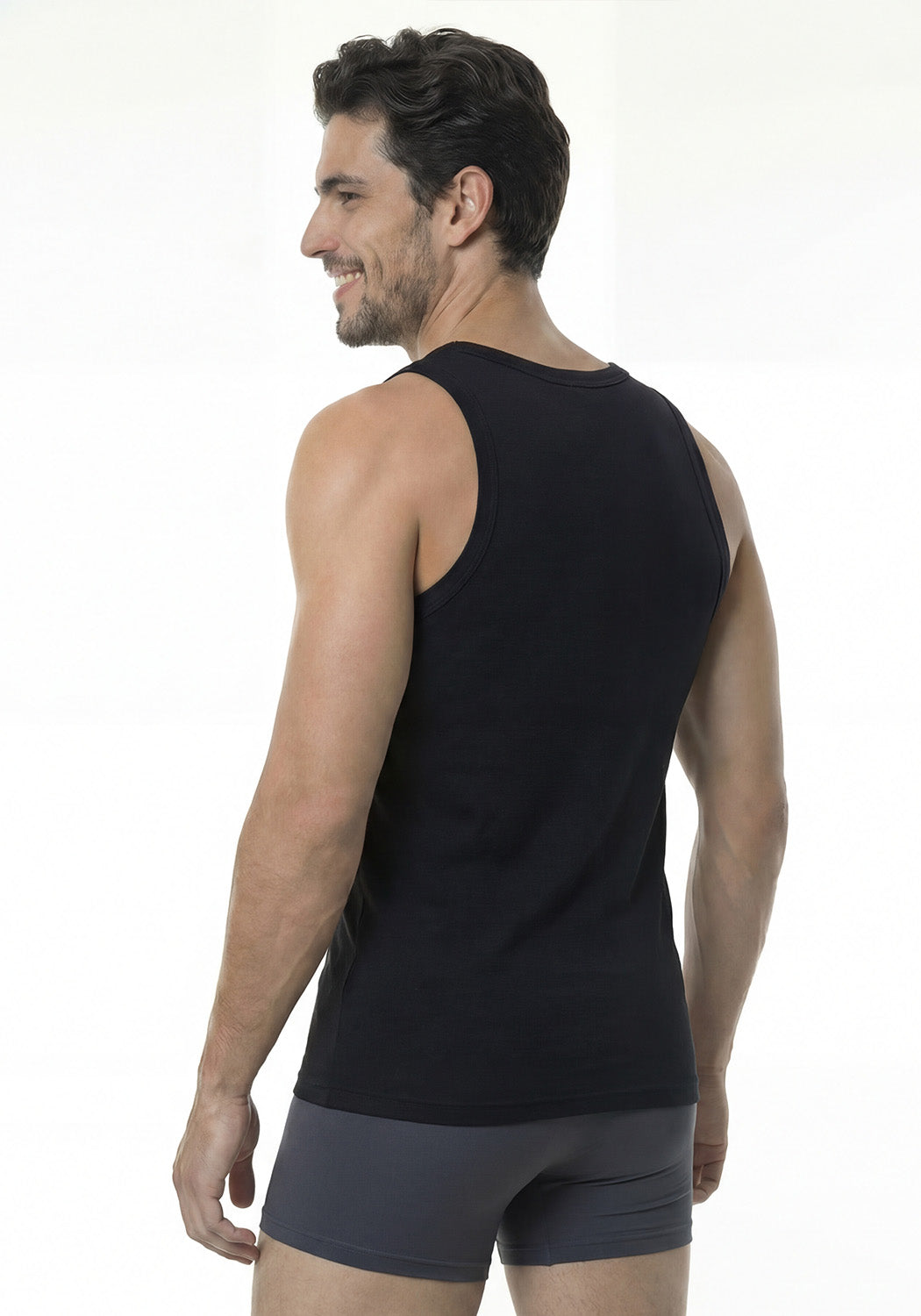 Camiseta Sin Manga Algodón