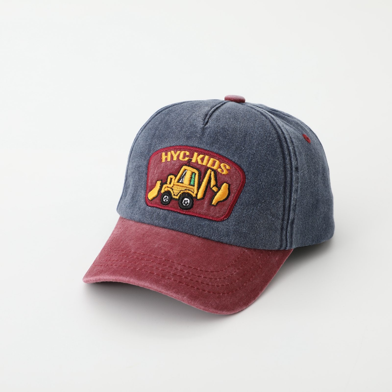 Colorful Embroidery Excavator Trendy
