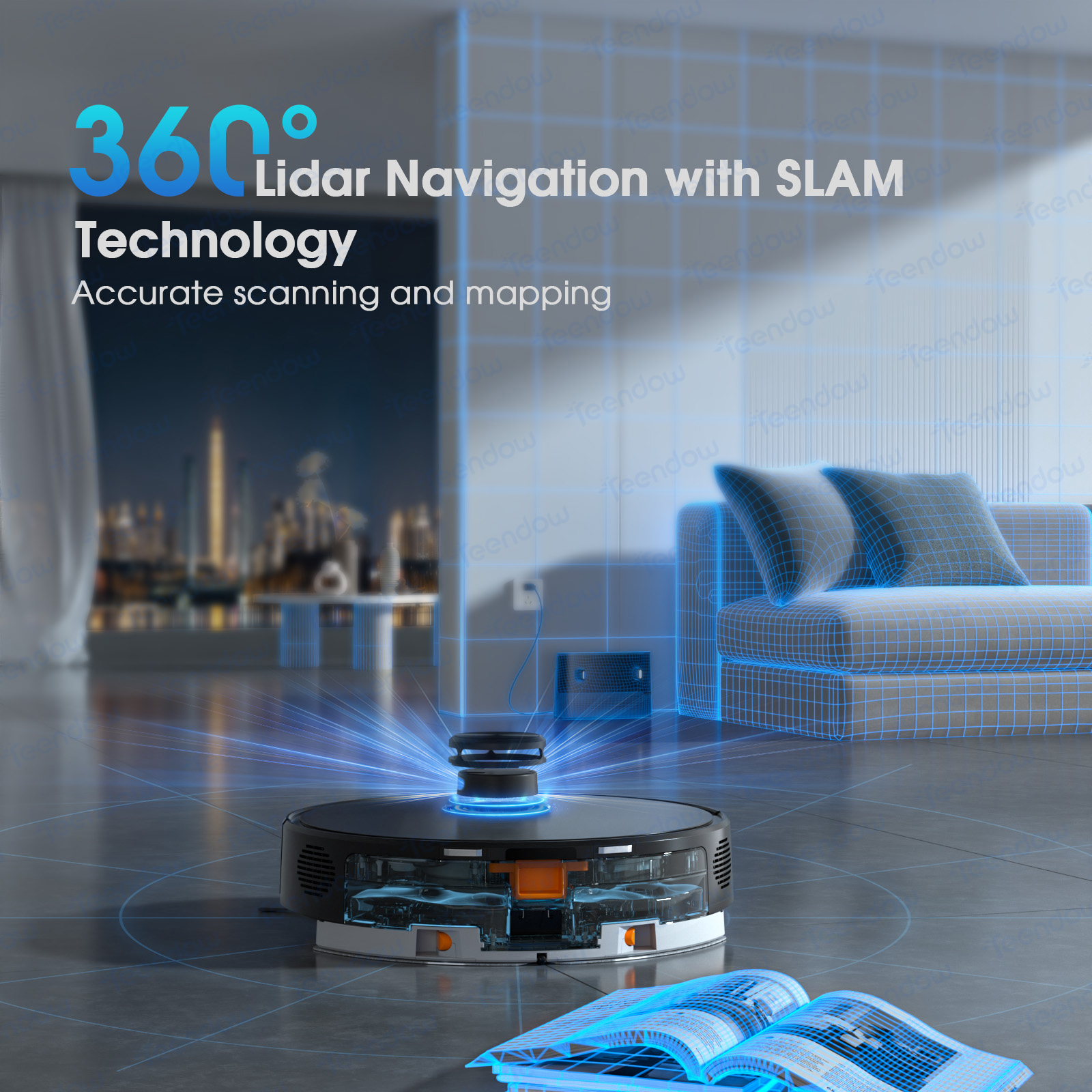Intelligent Self Cleaning Robot