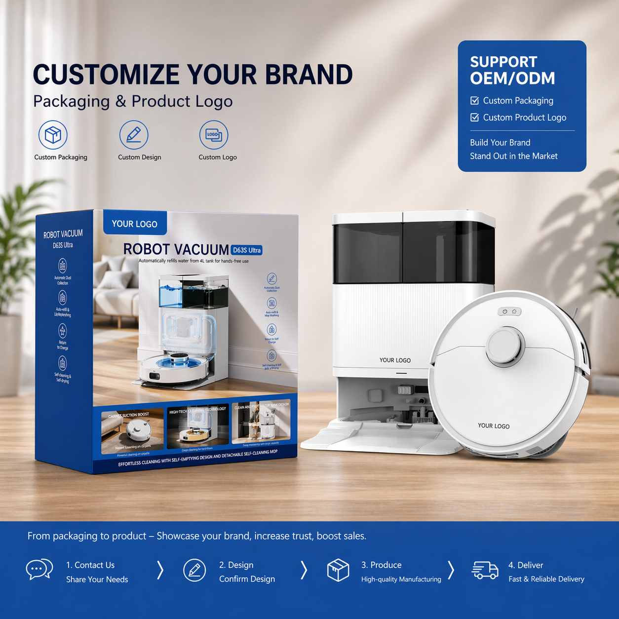 10000pa Aspirateur Robot Automatic