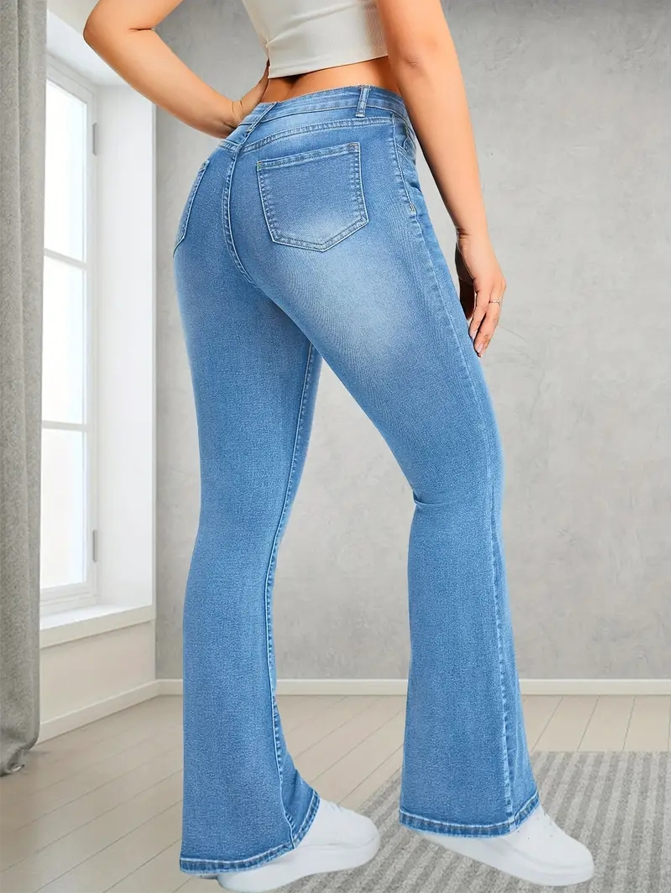Women High Waisted Stretch