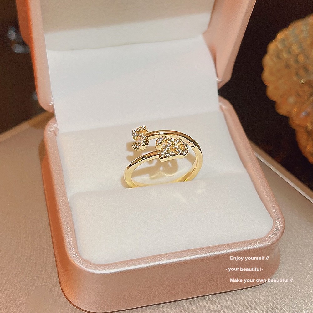 Casual Party Zircon Ring