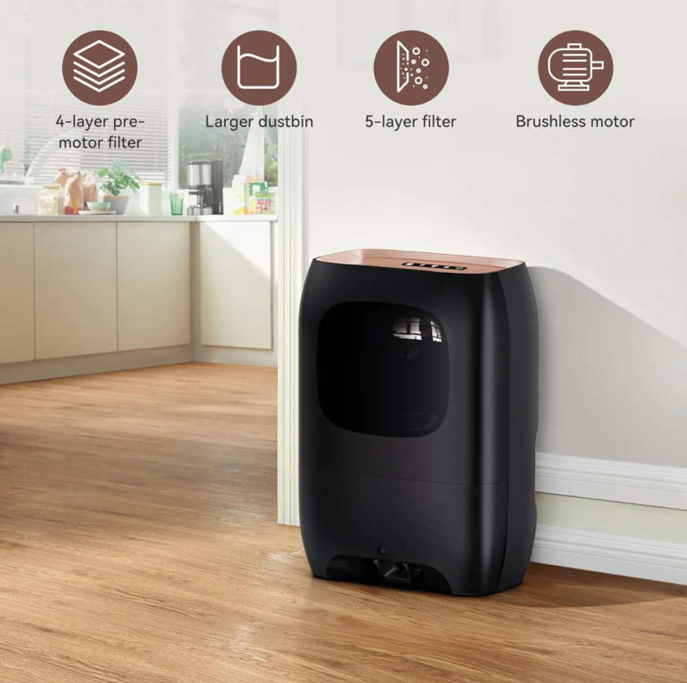 Sensor Vacuum Waste Bin