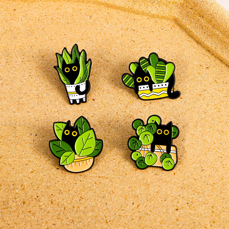 Cute Black Cat Series
