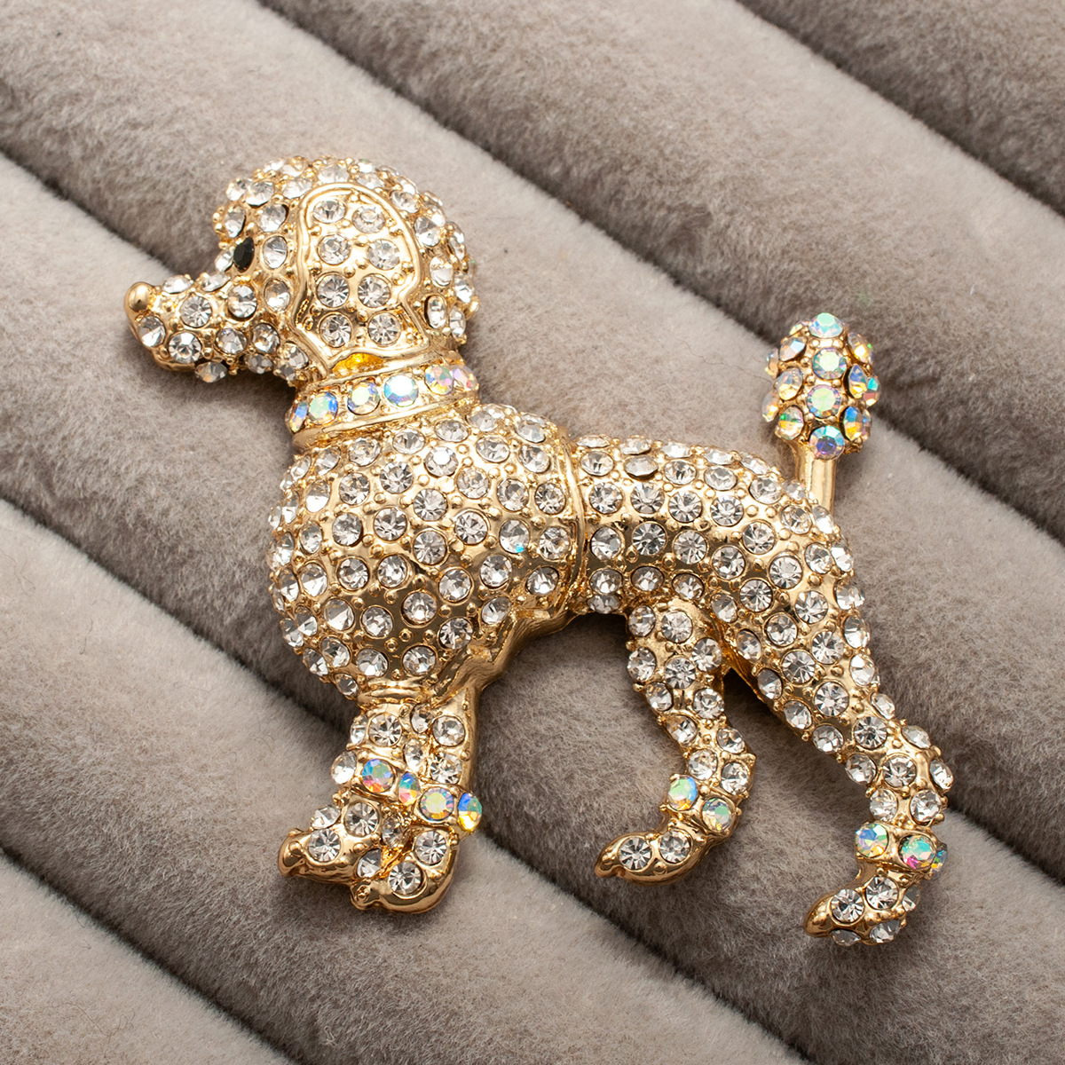 Golden Cute Diamond Studded