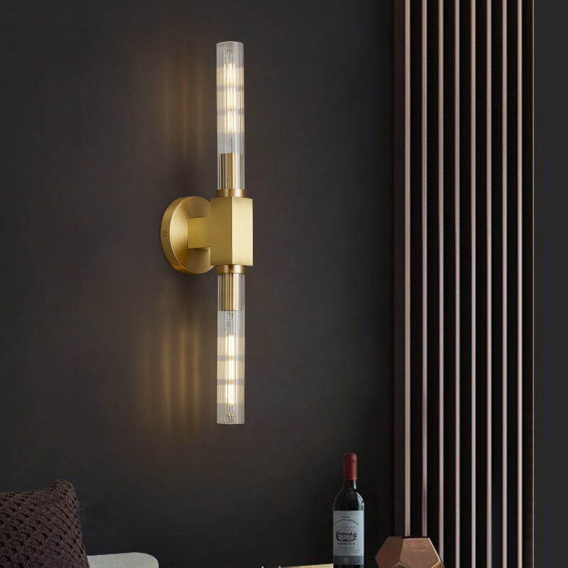 Simple Glass Wall Sconce