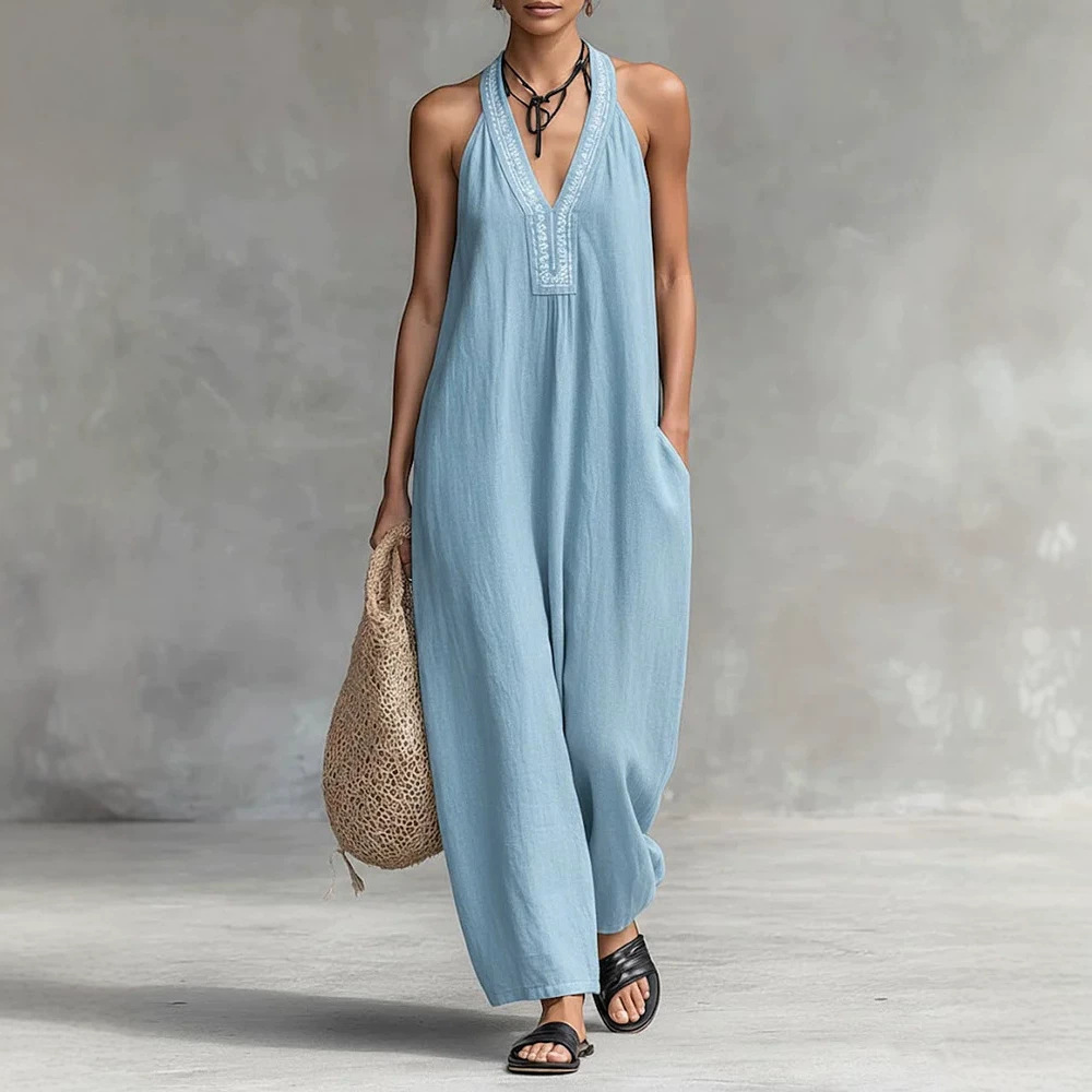 Women Casual Neck Halter