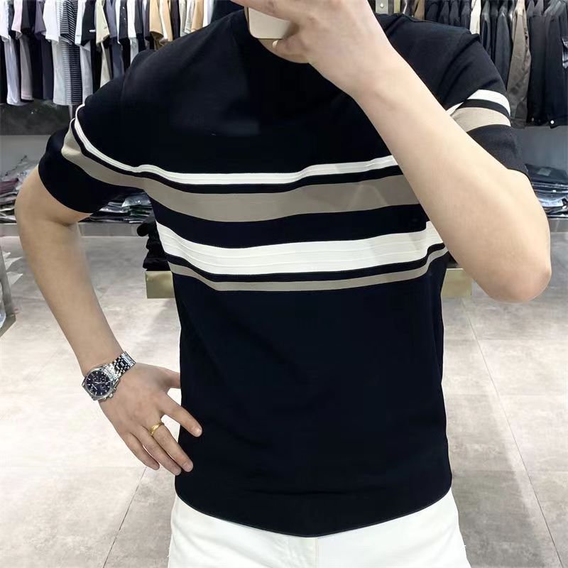 High End Striped Printed